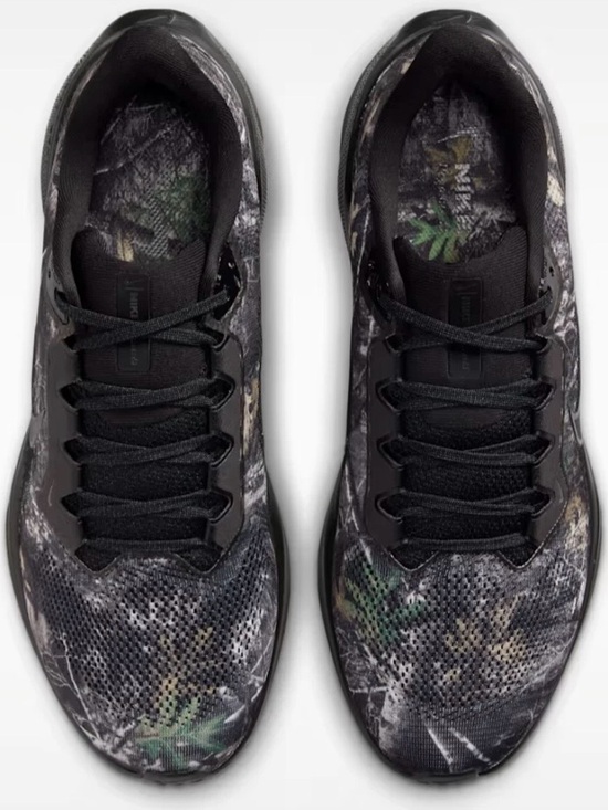 Nike Pegasus 41 Air Zoom Running Shoes Black Dark Smoke Grey Camo Men\'s Size 11 main image 12